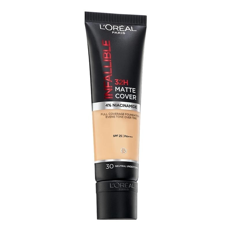 L'OREAL INFA 32H MAT COV FDT 30