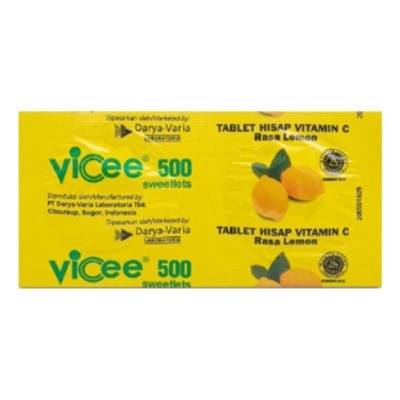 VICEE Vicee Lemon Tablet Strip 2'S