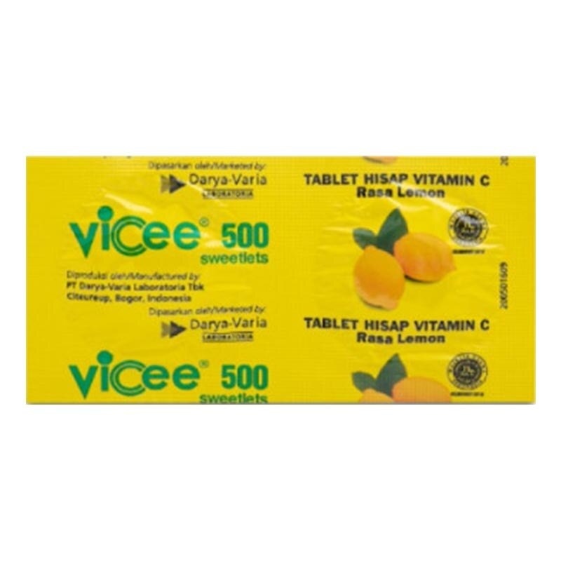 Vicee Lemon Tablet Strip 2'S