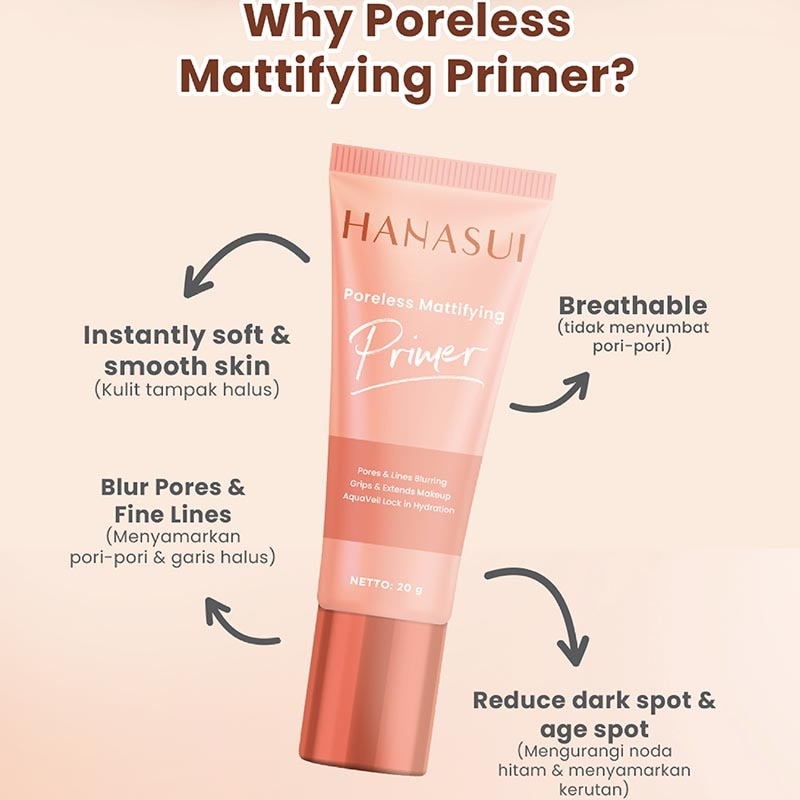HANASUI PORE MATTFYING PRIMER 20GR