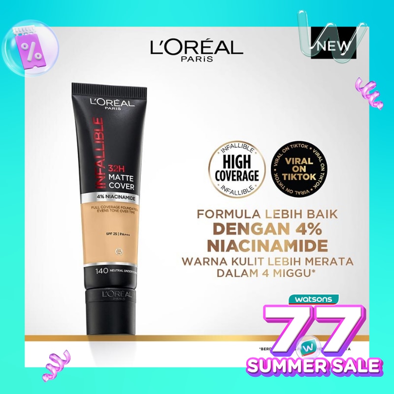 L'OREAL INFA 32H MAT COV FDT 140