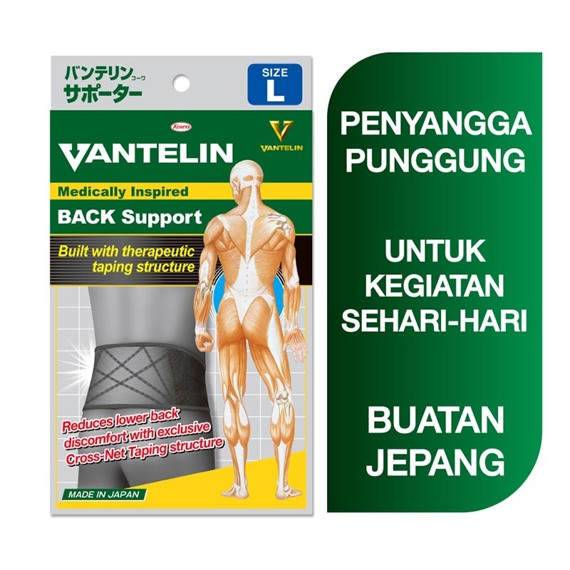 VANTELIN SUPP BACK SUPPORT L