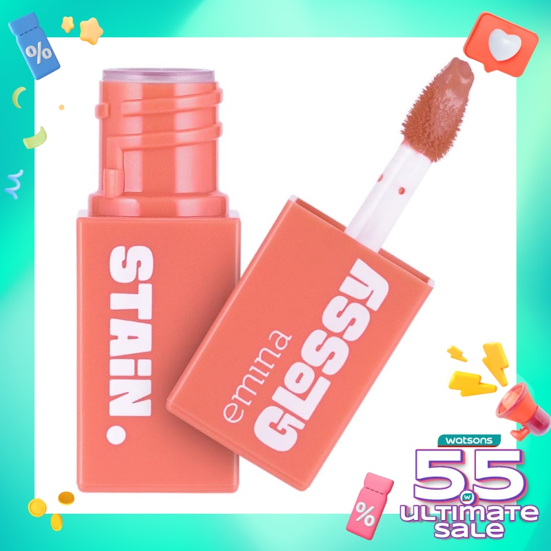 EMINA LIP GLOSSY STAIN 06 COFFEE DROP