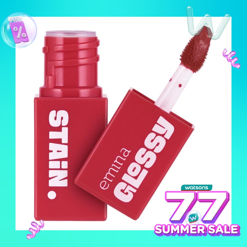 EMINA Emina Lip Glossy Stain 09 Red Bean