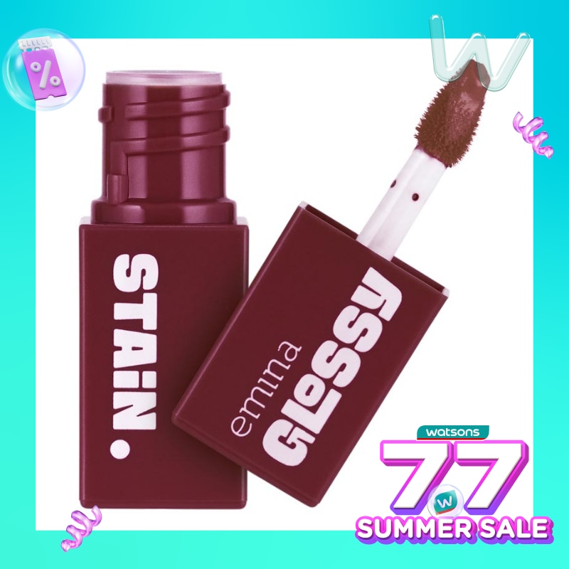 EMINA LIP GLOSSY STAIN 10 CHOCO PRALINE
