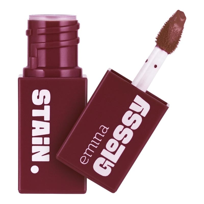 EMINA LIP GLOSSY STAIN 10 CHOCO PRALINE