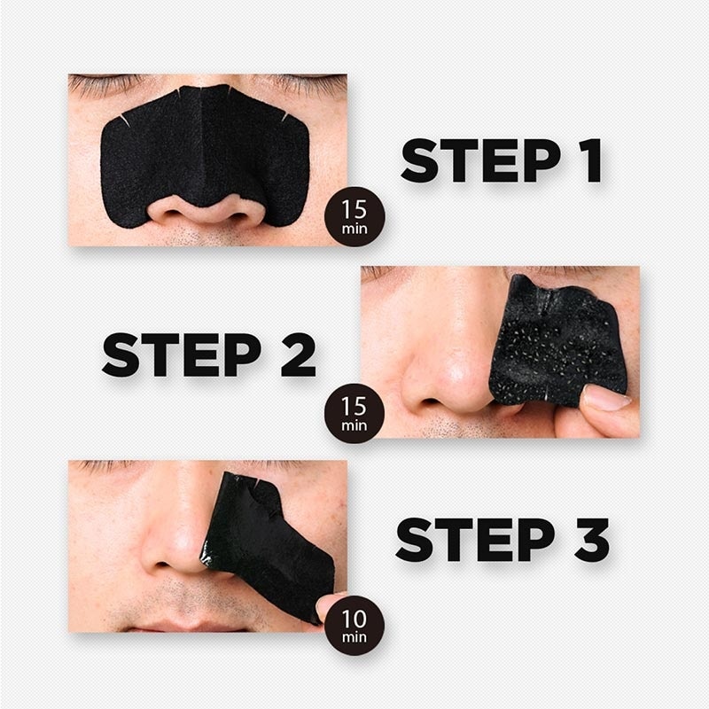 Holika Holika Pig-nose Black Head 3-Step Kit - Strong 4g