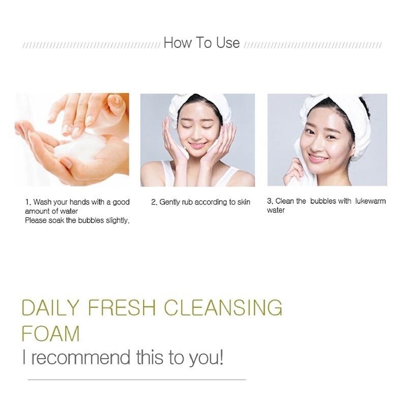 Holika Holika Daily Fresh Cleansing Foam Bamboo 100ml