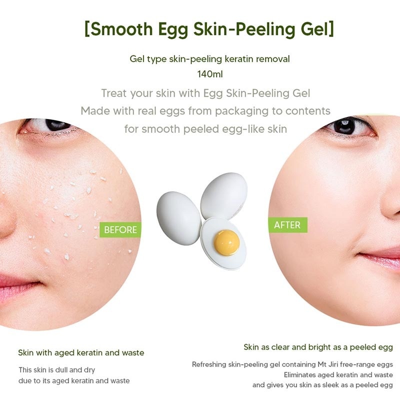 Holika Holika Smooth Egg Skin Peeling Gel 140ml