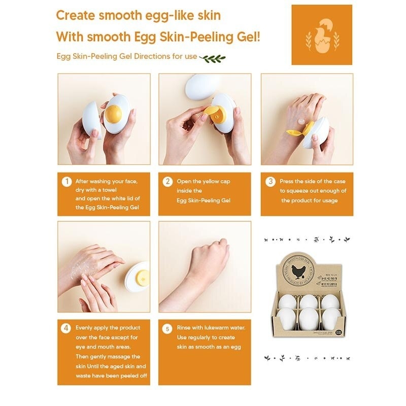 Holika Holika Smooth Egg Skin Peeling Gel 140ml