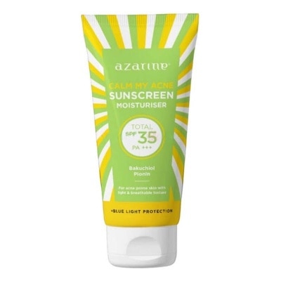 Azarine Calm My Acne Sunscreen Moisturiser SPF35 PA+++ 40ml