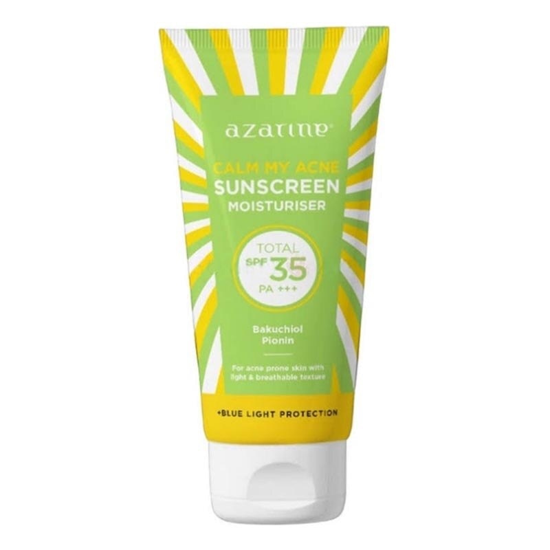 Azarine Calm My Acne Sunscreen Moisturiser SPF35 PA+++ 40ML