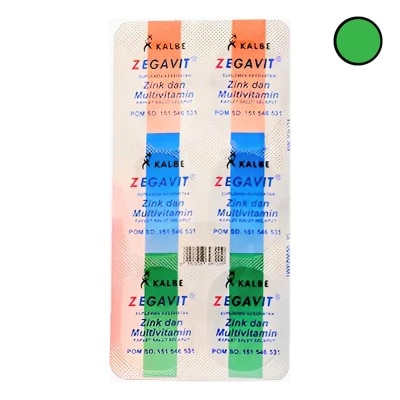 KALBE - Zegavit Kapsul 1 Strip @6'S