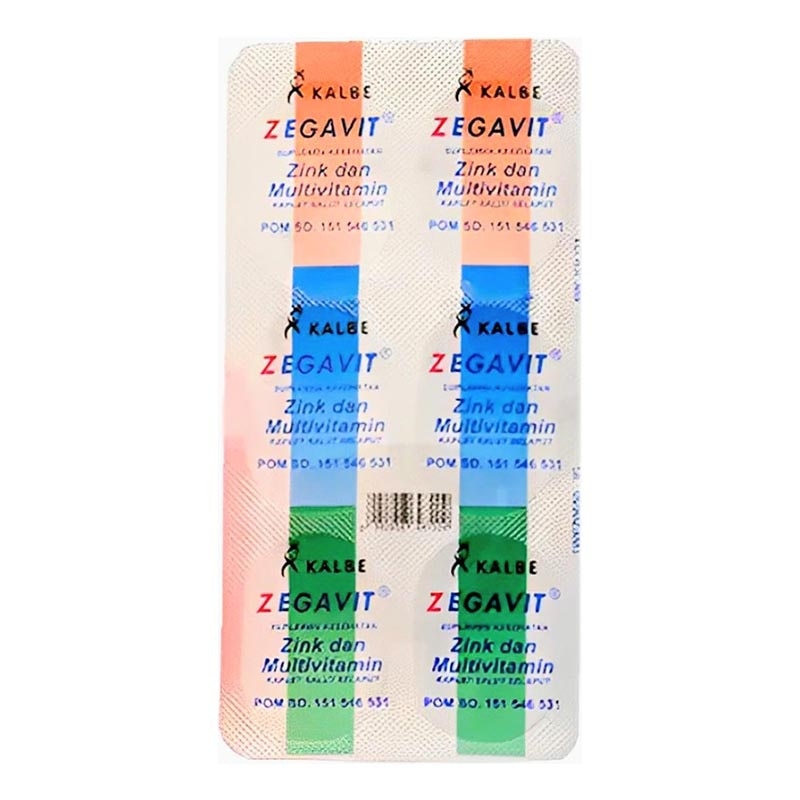 Zegavit Kapsul 1 Strip @6'S