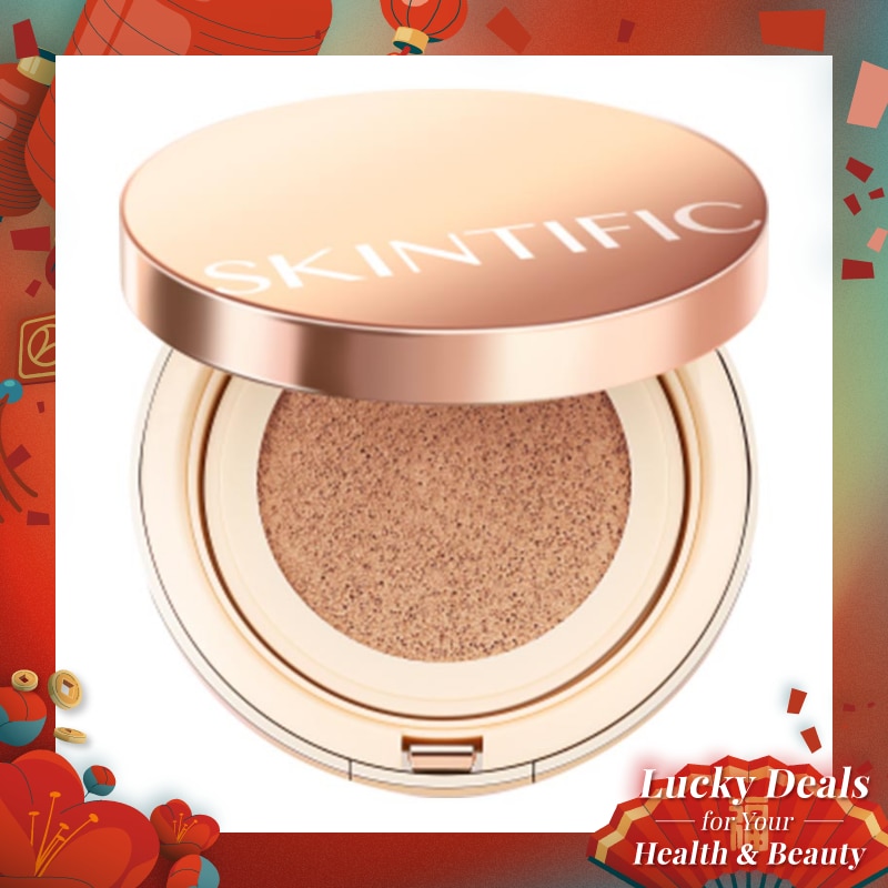 Skintific Cover All Perfect Cushion SPF35 Pa++++ 06 Honey