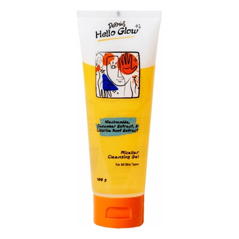 DERMIES HELLO GLOW MICELLAR GEL 100GR