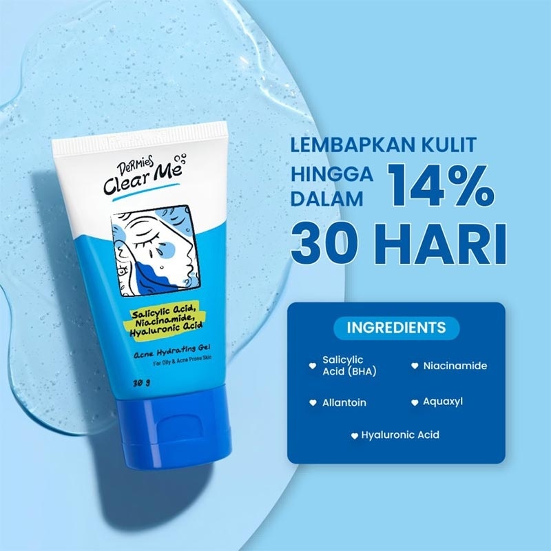 DERMIES ACNE HYDRATING GEL 30GR