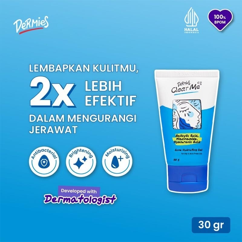 DERMIES ACNE HYDRATING GEL 30GR