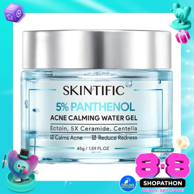 SKINTIFIC - 5% Panthenol Acne Calming Water Gel 45g image