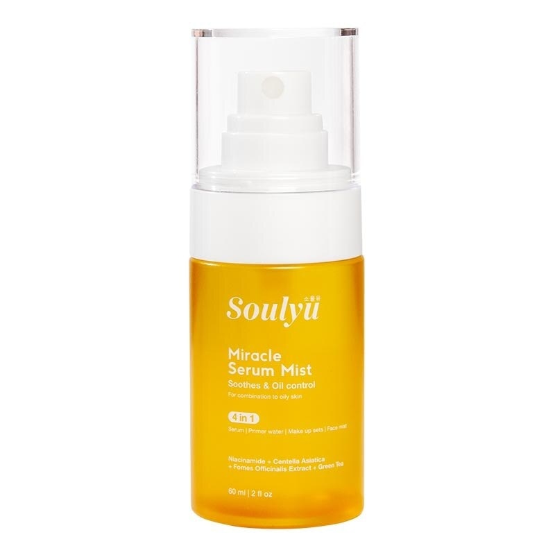 SOULYU M/SERUM MIST SOOTH & OIL CTRL 60M