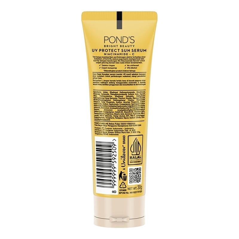 Ponds UV Protect Sun Serum SPF50+ 30g