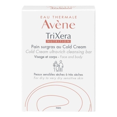 EAU THERMALE AVÈNE Avene Trixera Nutrition Cold Cream Ultra Rich Cleansing Bar 100G