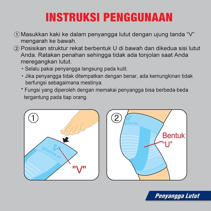 Vantelin Coolfit Knee Support L