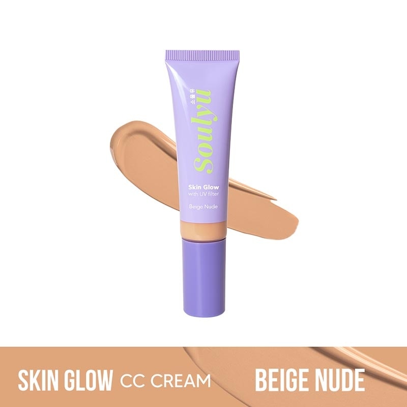 SOULYU SKIN GLOW BEIGE NUDE CC CREAM