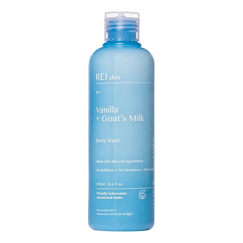 Rei Skin Vanilla + Goat'S Milk Body Wash 250ml