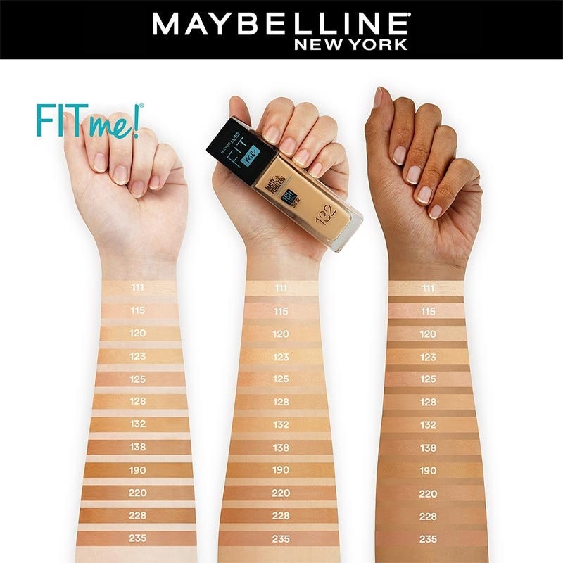 Maybelline Fit Me Liquid Foundation Matte + Poreless SPF22 335 Classic Tan