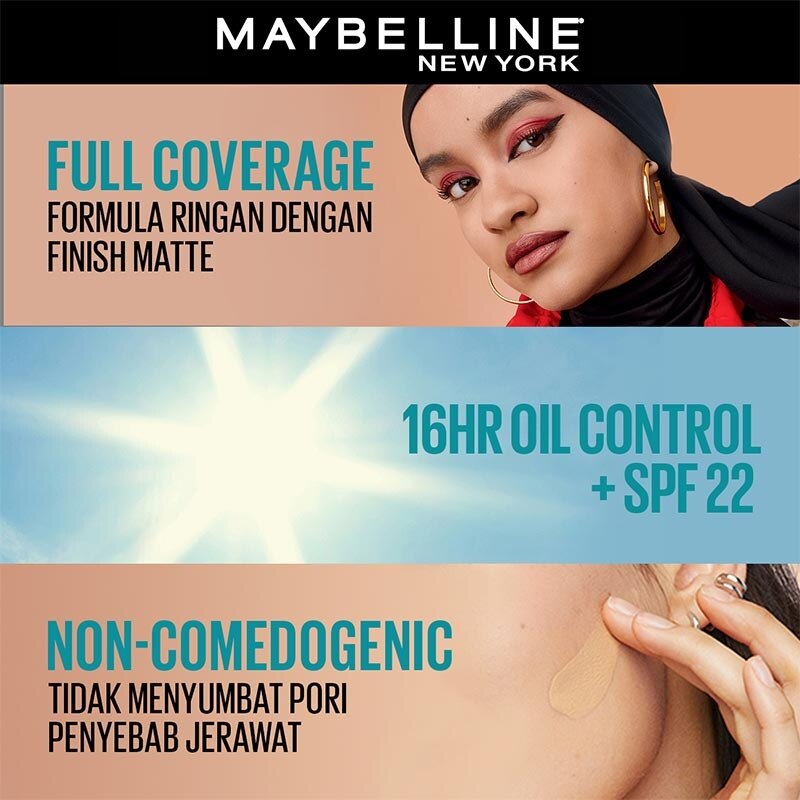 Maybelline Fit Me Liquid Foundation Matte + Poreless SPF22 335 Classic Tan