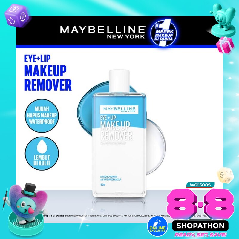 Maybelline Lip & Eye Makeup Remover 150ml image