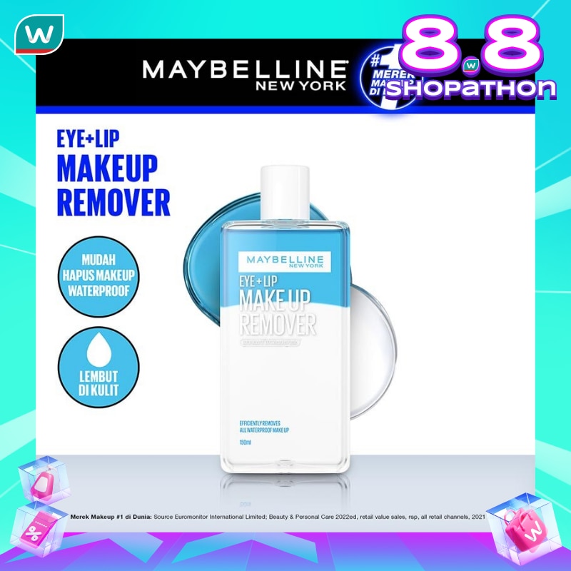 Maybelline Lip & Eye Makeup Remover 150ml