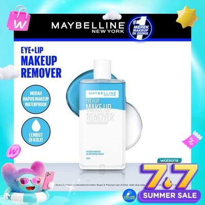 MAYBELLINE - Maybelline Lip & Eye Makeup Remover 150ml