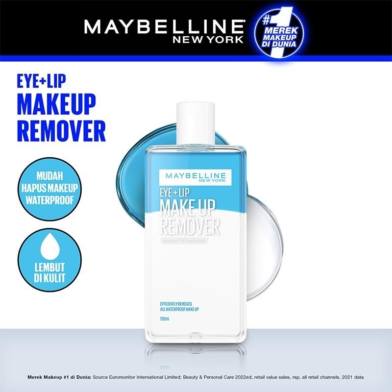 Maybelline Lip & Eye Makeup Remover 150ml