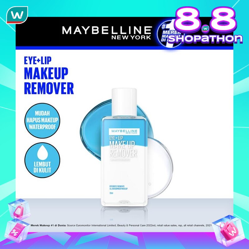Maybelline Lip & Eye Makeup Remover 70ml
