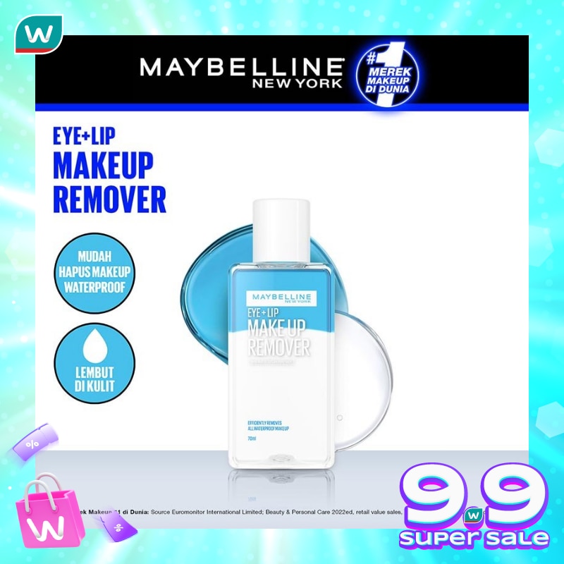 Maybelline Lip & Eye Makeup Remover 70ml