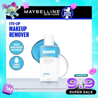 MAYBELLINE - Maybelline Lip & Eye Makeup Remover 70ml image