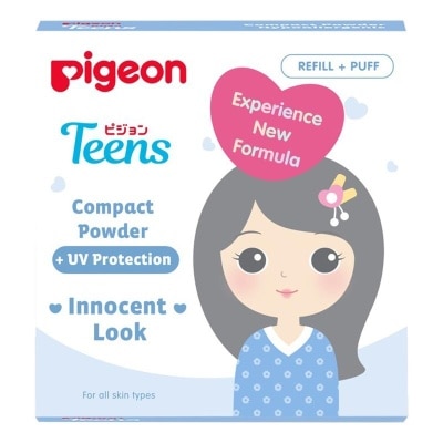 PIGEON COSMETICS PIGEON TEENS COMP PWDR REFIL NATURAL