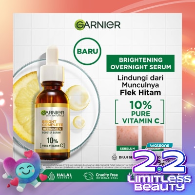 GARNIER Garnier Bright Complete Vitamin C Overnight Serum 30 ml