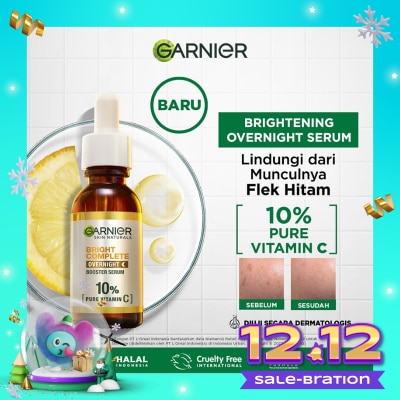 GARNIER Garnier Bright Complete Vitamin C Overnight Serum 30 ml