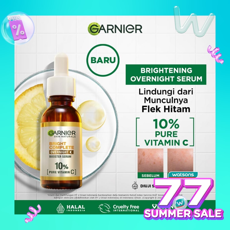 Garnier Bright Complete Vitamin C Overnight Serum 30 ml
