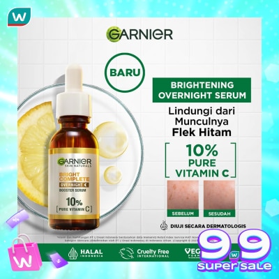 GARNIER Garnier Bright Complete Vitamin C Overnight Serum 30 ml