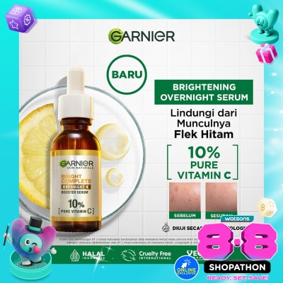 GARNIER - Garnier Bright Complete Vitamin C Overnight Serum 30 ml image