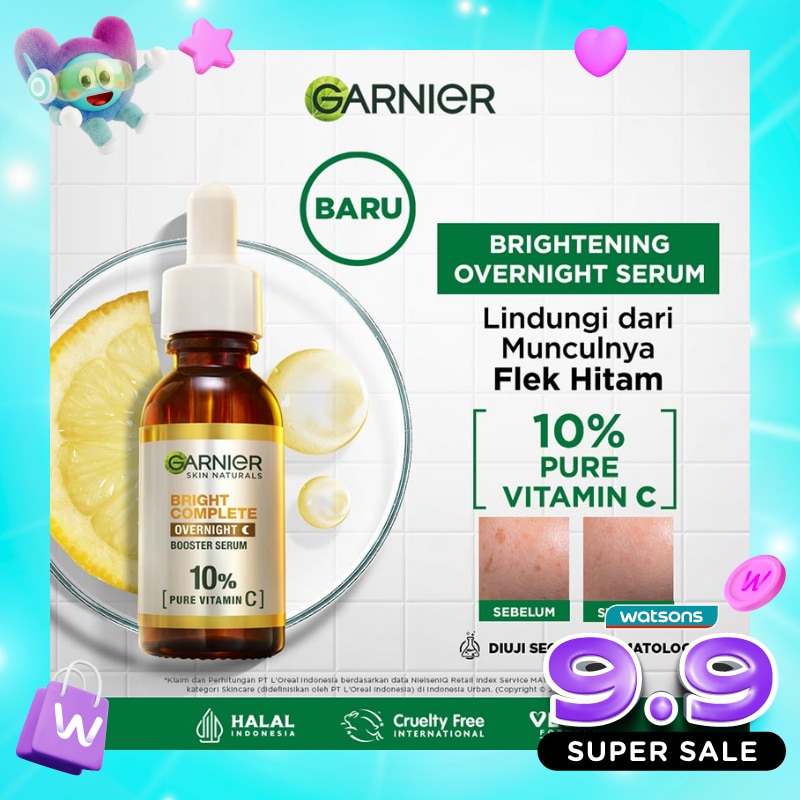 Garnier Bright Complete Vitamin C Overnight Serum 30 ml image