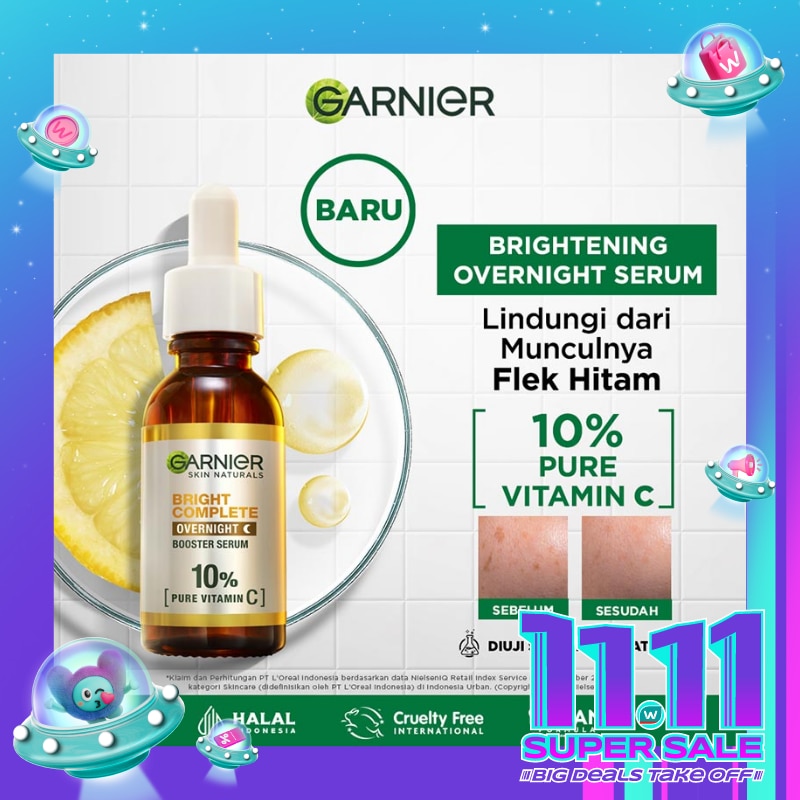 GAR BC OVERNIGHT SERUM 30ML