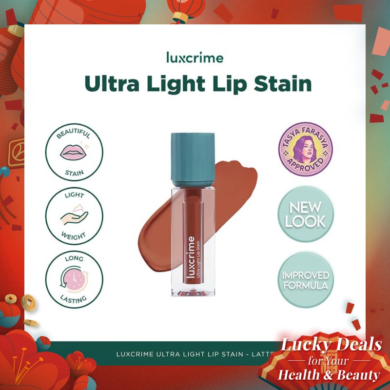 LUXCRIME Luxcrime Ultra Light Lip Stain Latte
