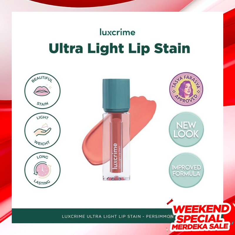 LUXCRIME Luxcrime Ultra Light Lip Stain Persimmon