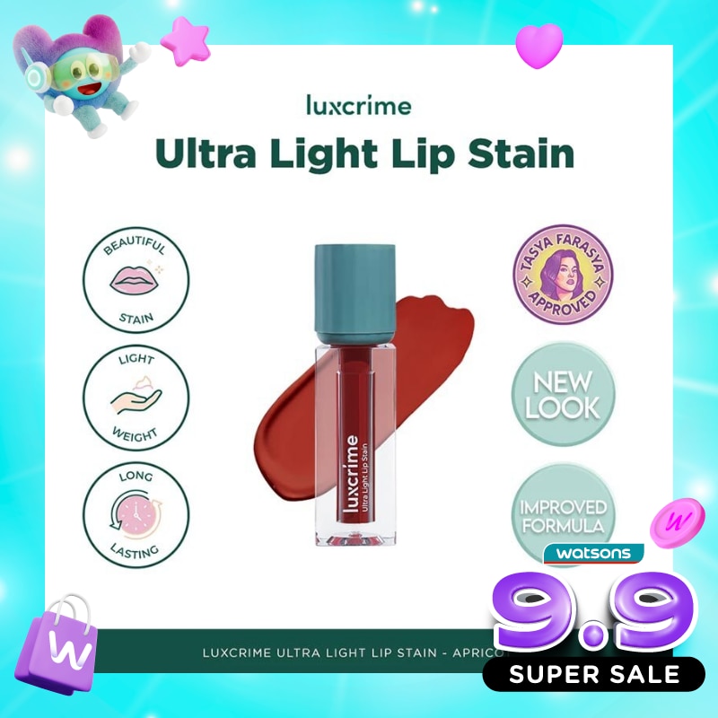Luxcrime Ultra Light Lip Stain Apricot image