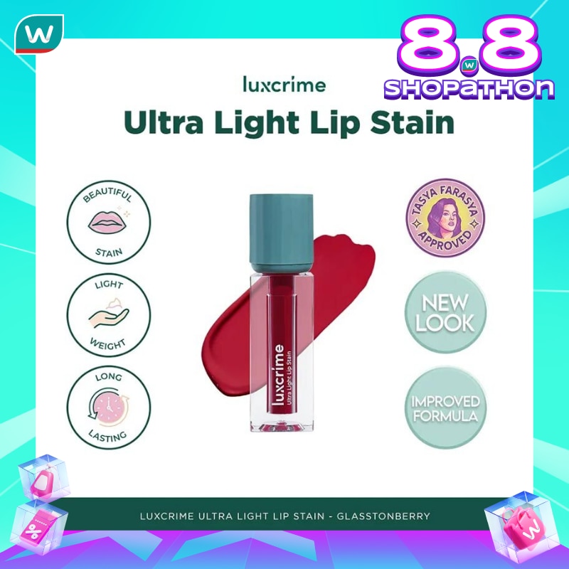 LUXCRIME Luxcrime Ultra Light Lip Stain Glasstonberry